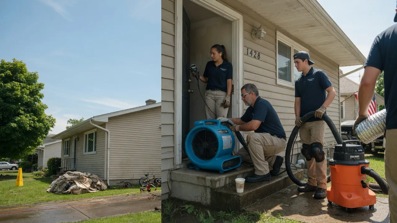 Water Damage Restoration in Olympia, KY near me